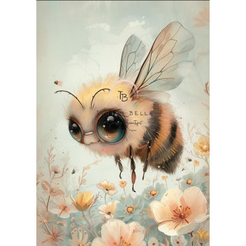 DECOUPAGE BUMBLE BUDDY A4
