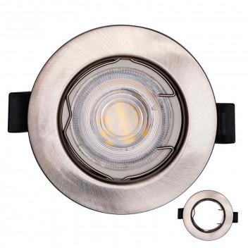 EUROLUX SATIN CHROME DOWNLIGHT