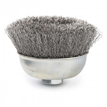 WIRE CUP BRUSH 150MM STEEL M14X2 0.35MM