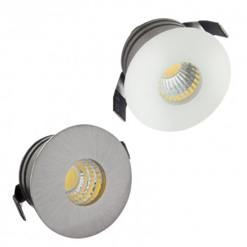 BRIGHTSTAR DOWN LIGHT SATIN ROUND STARLIGHT 46MM