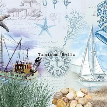 COASTAL TREASURE DECOUPAGE A4
