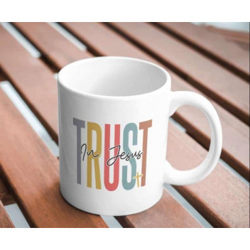 TRUST IN JESUS VINYL CRAFT UV DTF STICKER