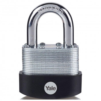 YALE LAMINATED PADLOCK 60MM