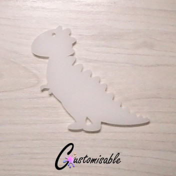 ACRYLIC BLANK CRAFT DINOSAUR
