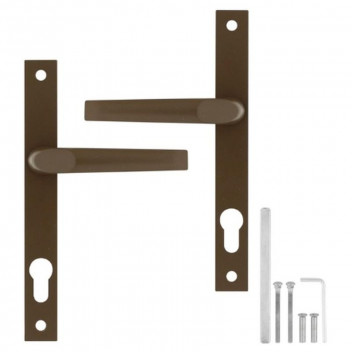 SLIMLINE BRONZE ALUMINIUM DOOR HANDLE