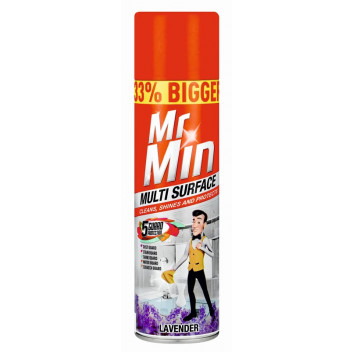 MR MIN MULTI SURFACE LAVENDER FURNITURE POLISH 300ML