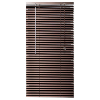ALUMINIUM HORIZONTAL BRONZE VENETIAN BLIND 1800X2100MM 25MM