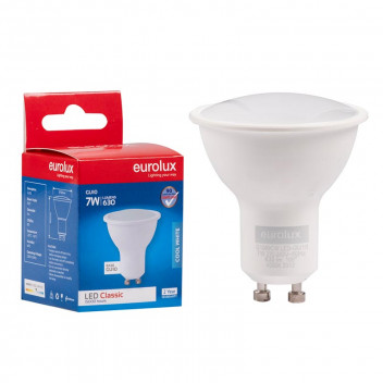 EUROLUX LED FROSTED CLASSIC GU10 7W 4000K