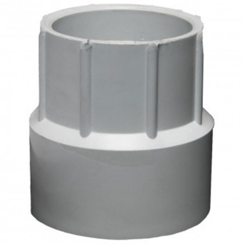 ADDAPTOR FEMALE PVC WHITE 40MM.