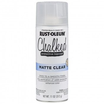 R-OLEUM CHALKED CLEAR SPRAY PAINT 340G