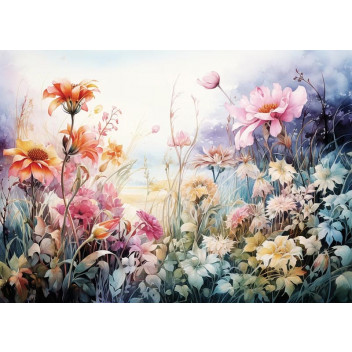 ENCHANTED MEADOW DECOUPAGE A4