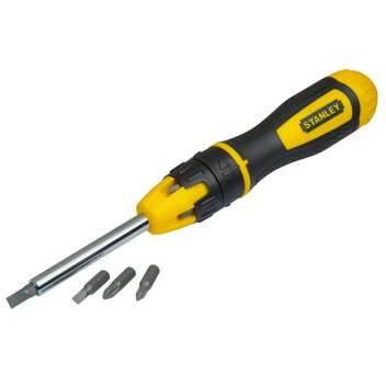 STANLEY MULTI BIT RACHETING SCREWDRIVER