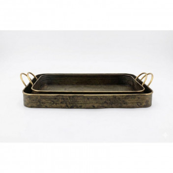 METAL RECTANGULAR LARGE TRAY
