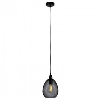 EUROLUX E27 BLACK SYPHEN PENDANT 60W 160MM