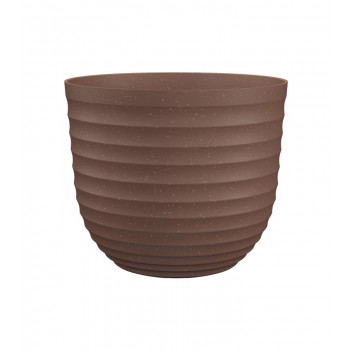 POT PLASTIC HAVANA WAVES LINEN 30CM ARTEVASI