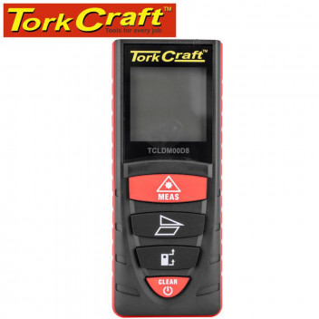 TORK CRAFT LASER DISTANCE MEASURER 40M INCLUDING AAA BATTERIES