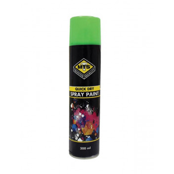 MTS FLUORESCENT GREEN SPRAY PAINT 300ML