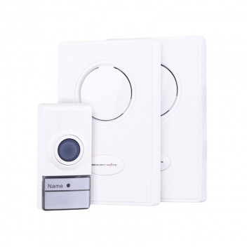 SECURITYMATE WIRELESS DOOR CHIME WITH 2 X RECEIVERS