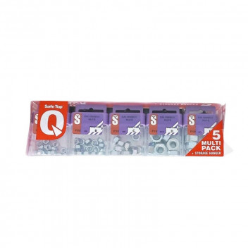 SAFETOP GALVANISED NUTS MULTIPACK