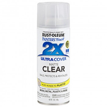 R-OLEUM 2X CLEAR MATT SPRAY PAINT 340G