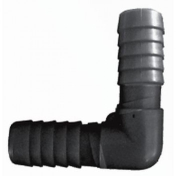 INSERT ELBOW 90 DEGREE BLACK 40MM