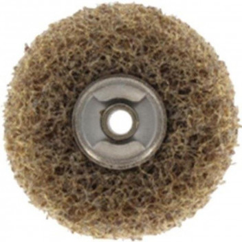 SC ABRASIVE BUFF 25MM MEDIUM + COURSE (X2)