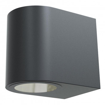 EUROLUX OMBRA BLACK OUTDOOR WALL LIGHT