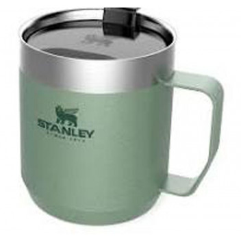STAY HOT HAMMERTONE GREEN CAMP MUG 350ML