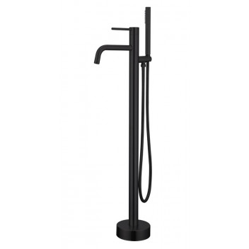 BIJIOU BLACK EVON FREESTANDING BATH MIXER