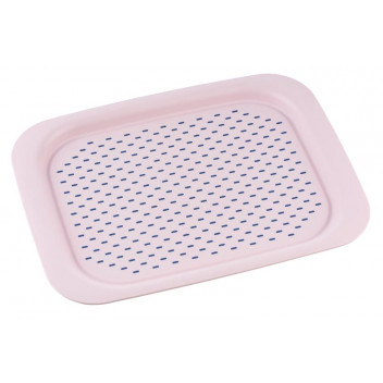 WENKO PINK ANTI SLIP SERVING TRAY