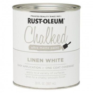 R-OLEUM LINEN WHITE BRUSH ON CHALKED PAINT 887ML