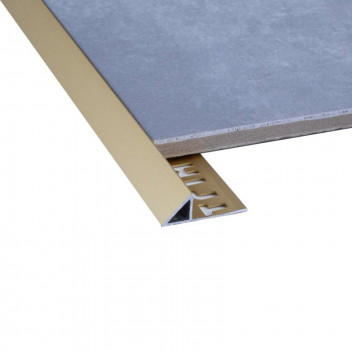 TRIANGLE EDGE MATT GOLD TRIM DECOR  10MM X 2.5M