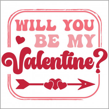 WILL YOU BE VINYL CRAFT UV DTF STICKER