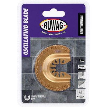 RUWAG OSCILLATING MULTI-TOOL RADIAL BLADE FOR CERAMIC