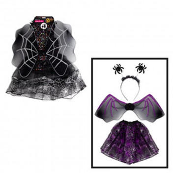 WINGS TUTU AND HEADBAND DRESS UP PARTY COSTUME