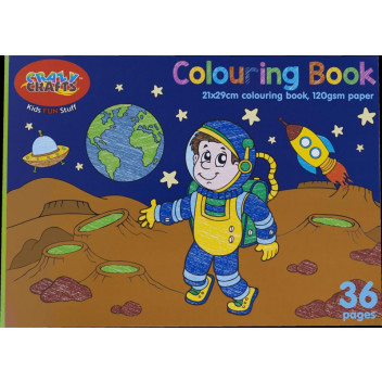 COLOURING BOOK CRAFT BOYS 21X29CM 36PAGES