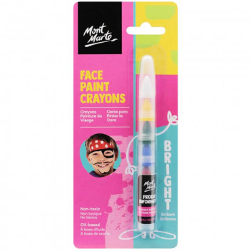 OIL BASED FACE PEN PAINT BRIGHT COLOURS 6PP