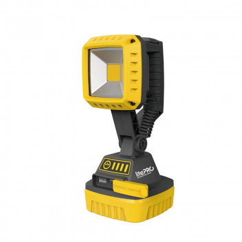 LITEPRO MULTIFUNCTION RECHARGEABLE WORK LIGHT WITH MAGNETIC BASE 1000 LUMEN