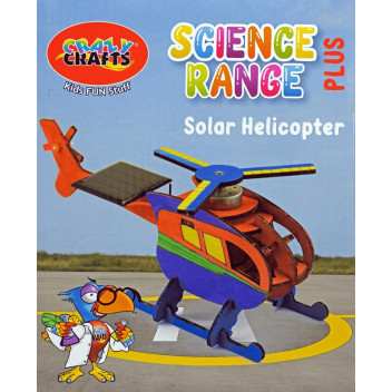 SCIENCE BUILD YOUR OWN SOLAR HELICOPTER CRAFT KIT-ALL COMPONENTS INCLUDED