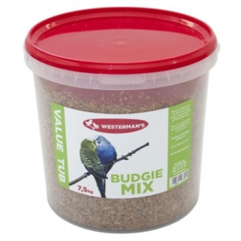VALEMOUNT VALUE MIX BUDGIE BIRD FOOD 7.5KG