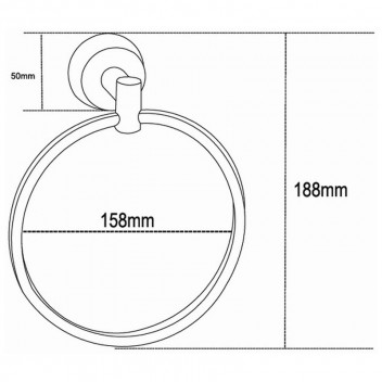 DESIGNER RING TOWEL