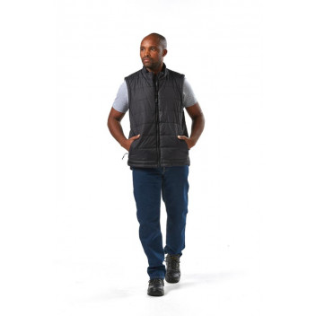 DROMEX BLACK STORM BODY WARMER JACKET 3XLARGE