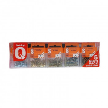 SAFETOP CHIPBOARD SCREWS 3.5MM  MULTIPACK