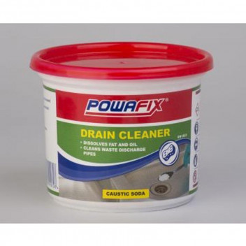 POWAFIX CAUSTIC SODA DRAIN CLEANER 500G