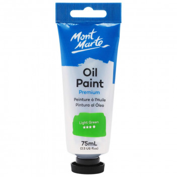 OIL CRAFT PAINT LIGHT GREEN 75ML TUBE