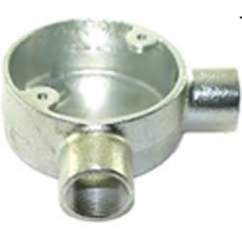 MEGATECH BOX CONDUIT GALVANIZED ANGLE 20MM