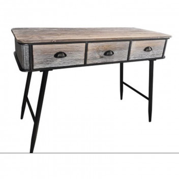 METAL/WOOD SERVER/DESK 118X46X81CM