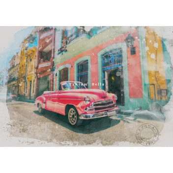 DECOUPAGE HAVANA PINK CLASSIC A4