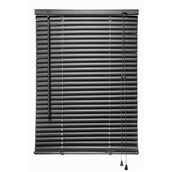 VENETIAN DARK GREY PVC BLIND 25X1500X1600MM VENETIAN DARK GREY PVC BLIND 25X1500X1600MM