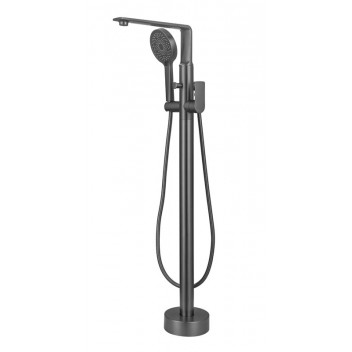 BIJIOU CLEVO GUNMETAL FREESTANDING BATH MIXER